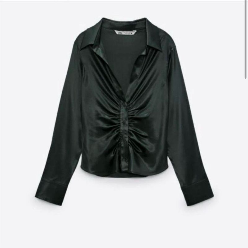 Zara Satin Shirt