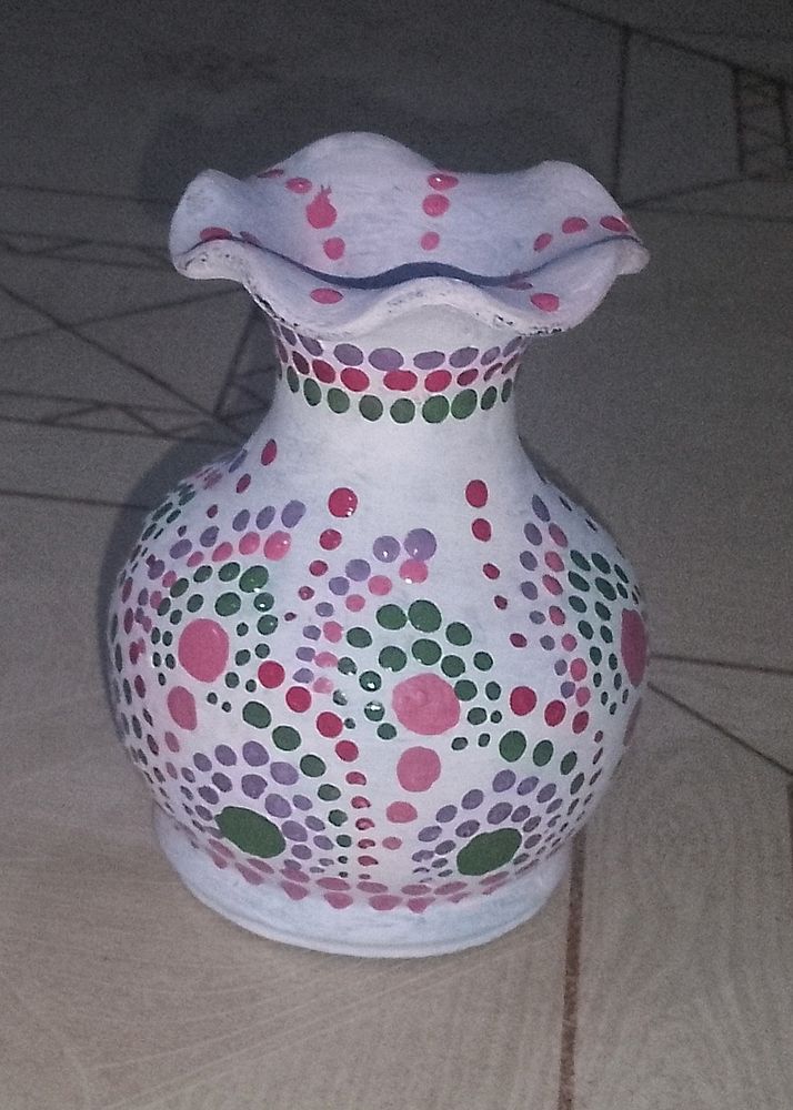 Hand Painted Flower Pot