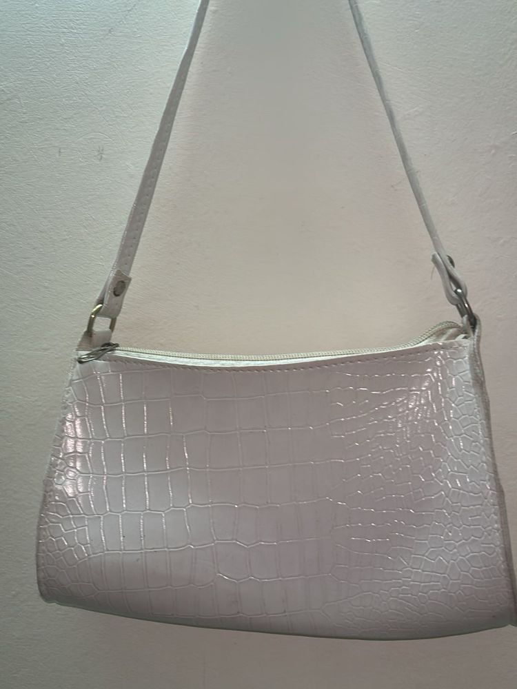 white bag