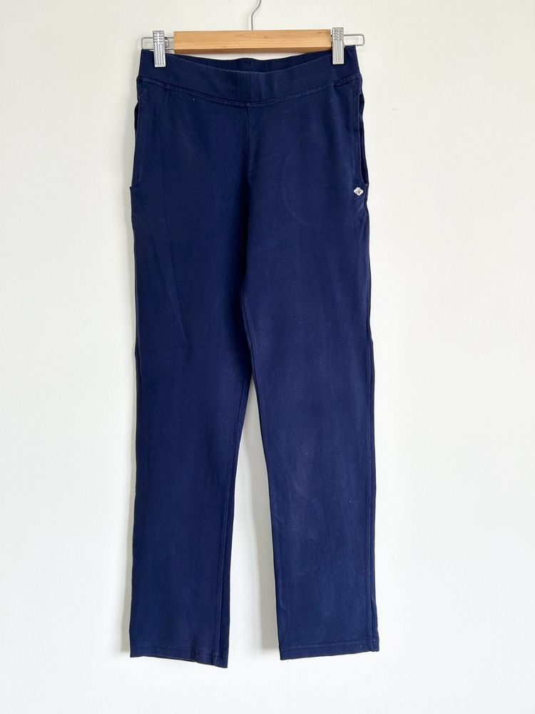 Floret Navy Blue Slim Fit Lounge Pants