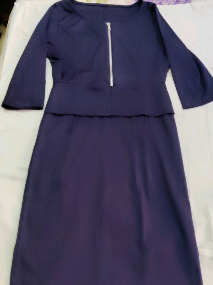 Blue dress