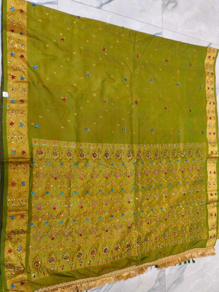 Pure Kanchi Pattu Saree 💚