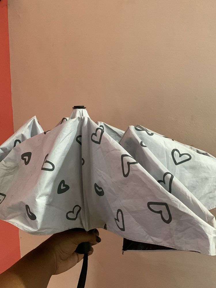 miniso heart umbrella