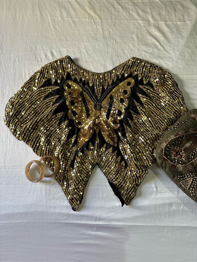 Vintage Butterfly Top