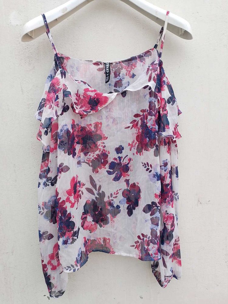 Georgette Full Sleeve Top.