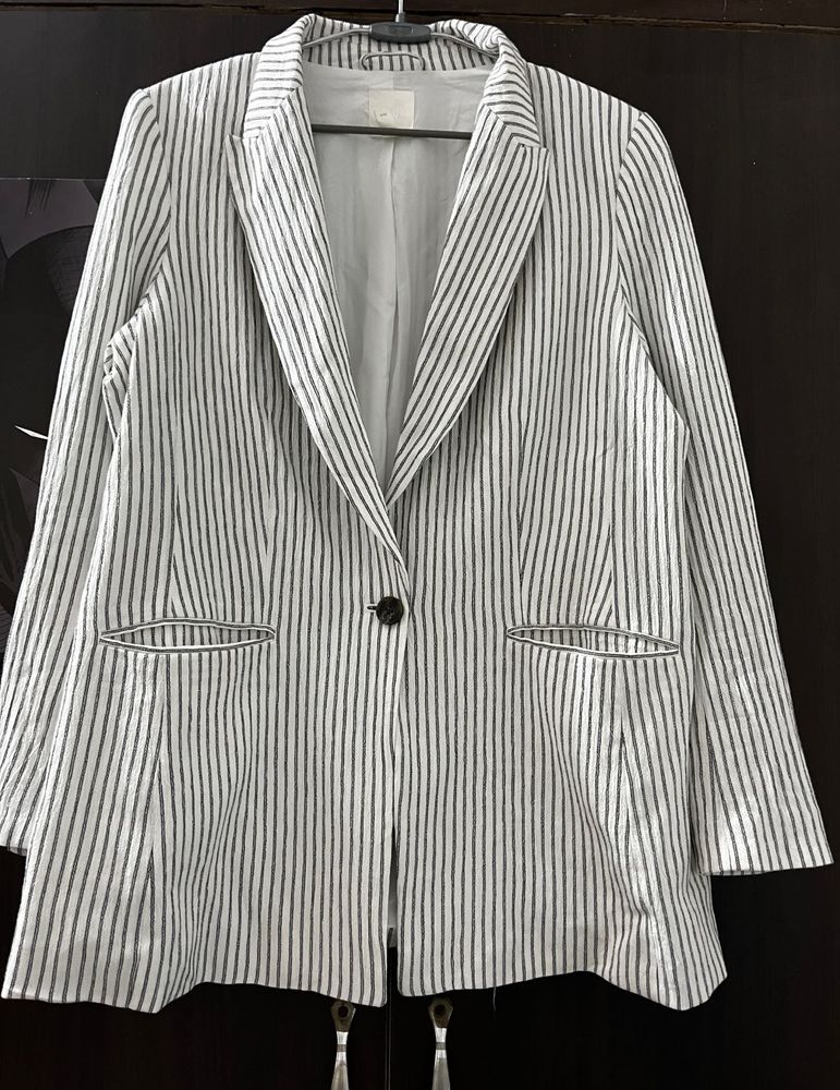 Striped Blazer