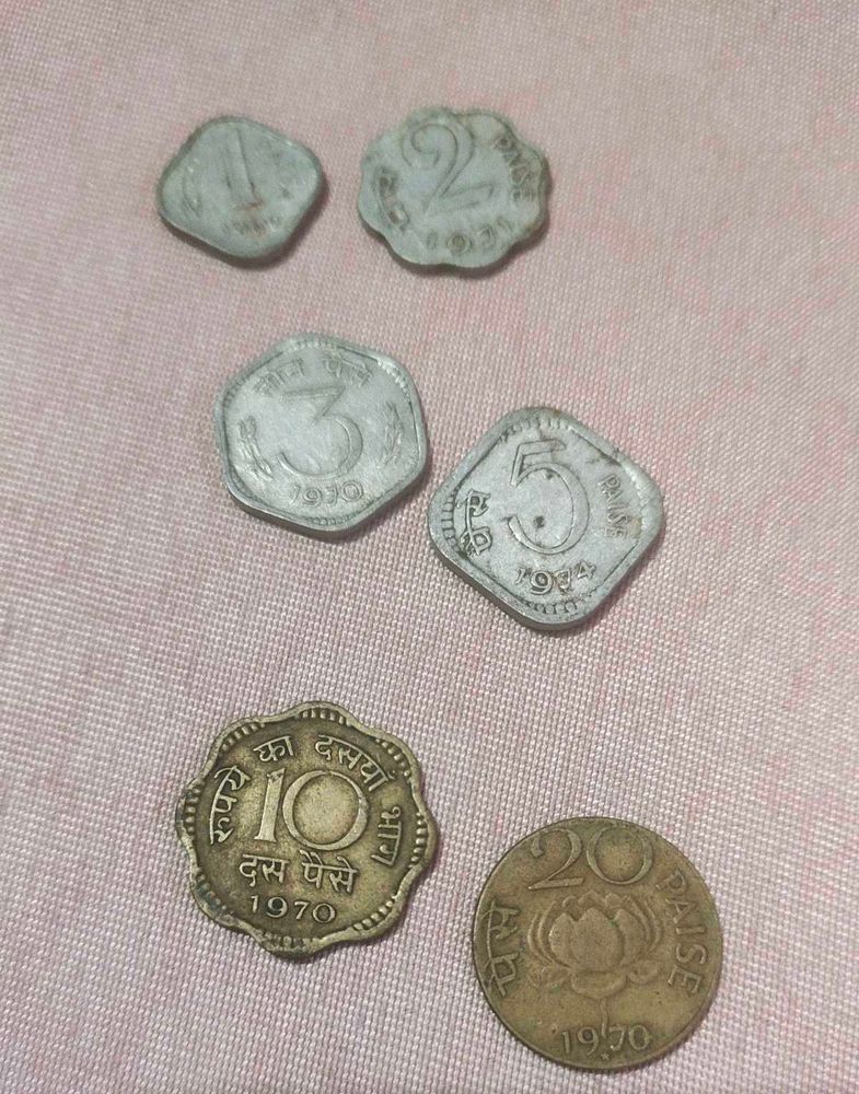 Old Coins 60s70s