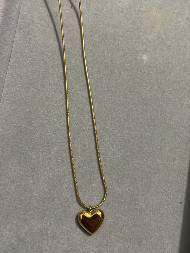Chunky Heart Necklace
