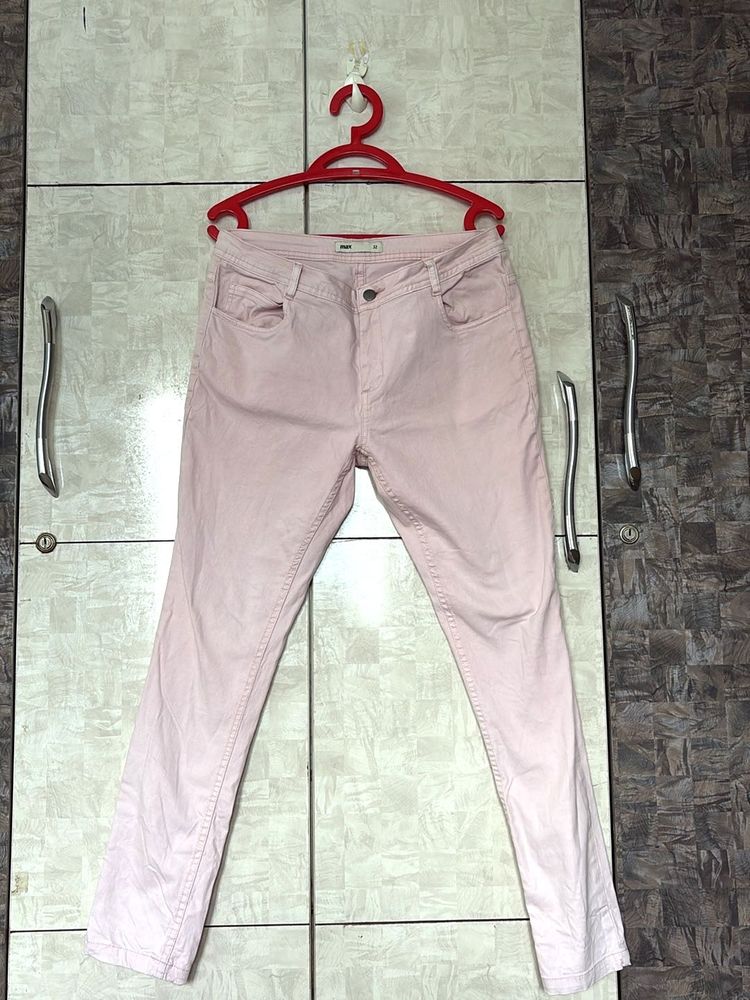 Max  Light Pink Jeans - Size 32