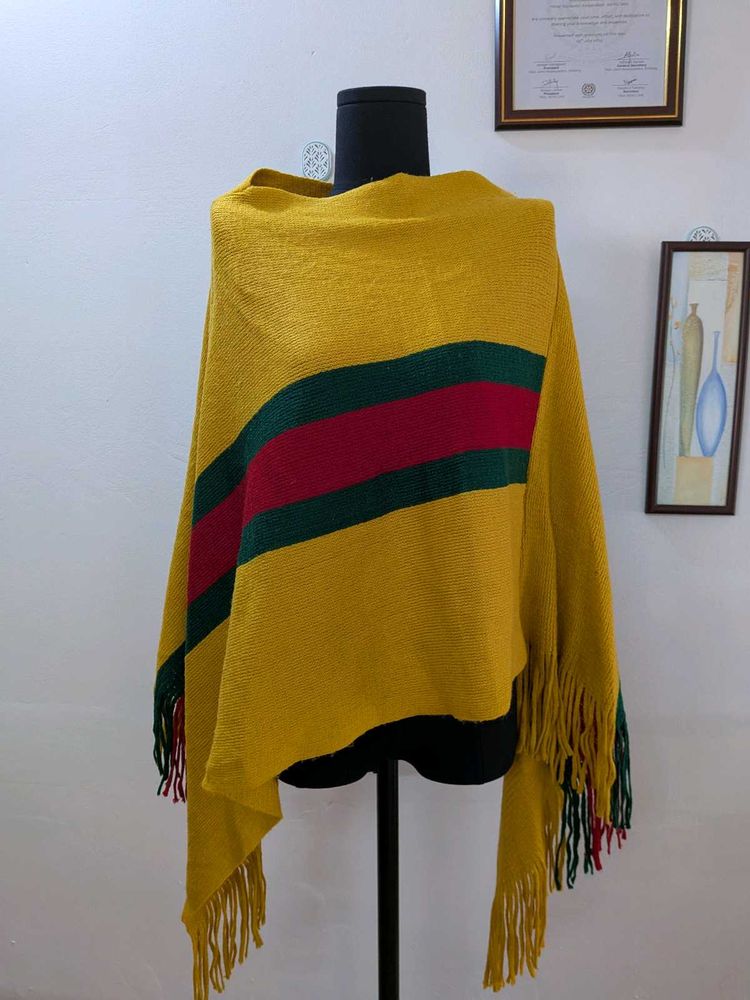 Striped Scarf (Poncho)