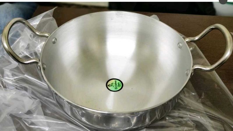 New  Induction Base Aluminum Kadai