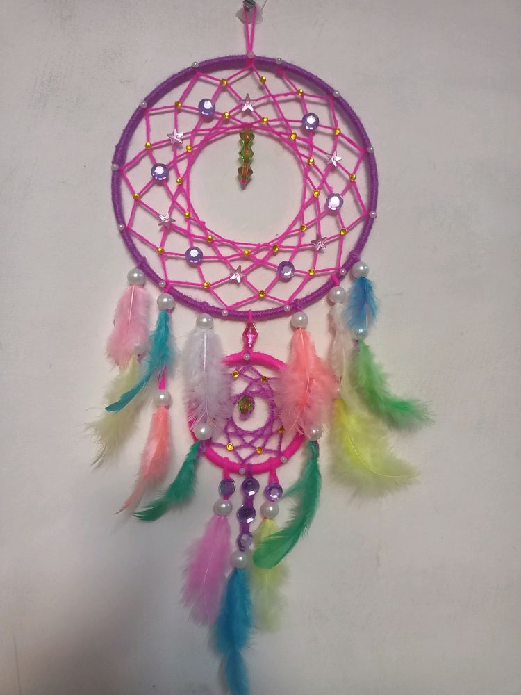 Purple Galaxy Dream Catcher