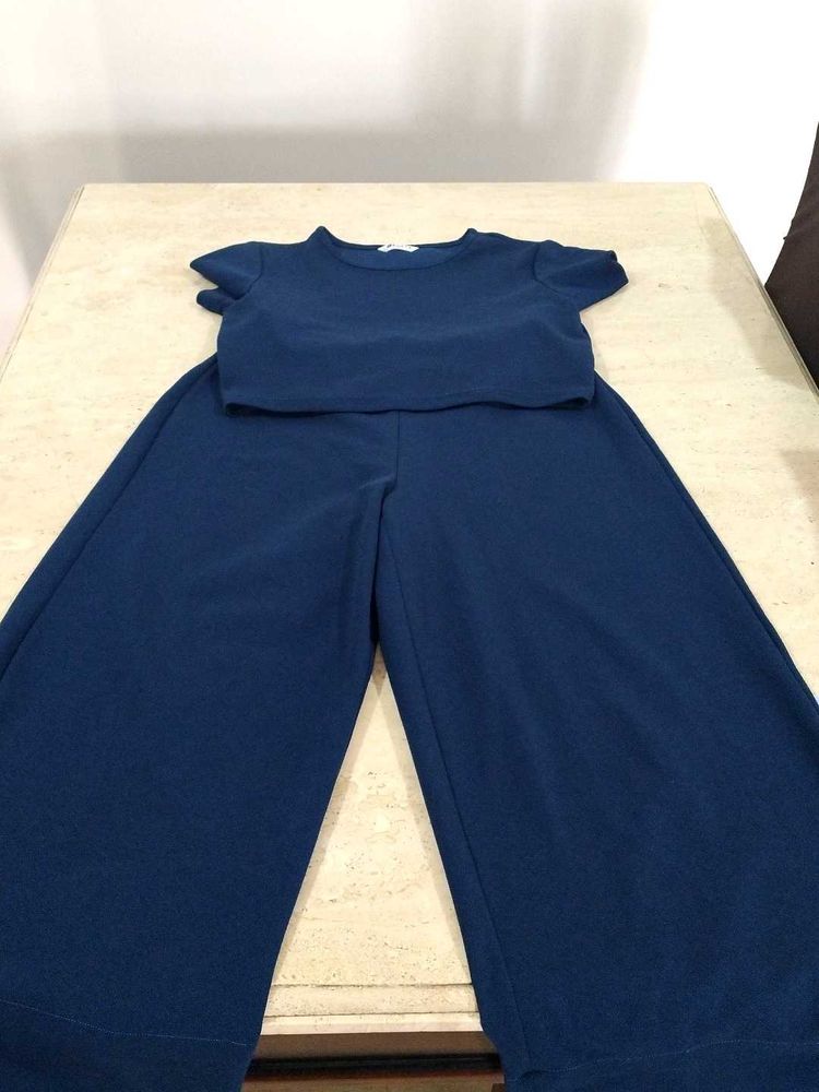 Navy Two-Piece Outfit