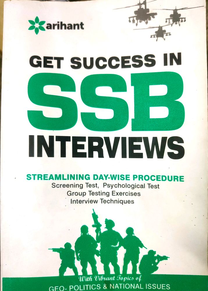 Arihant ( SSB Interview Book )