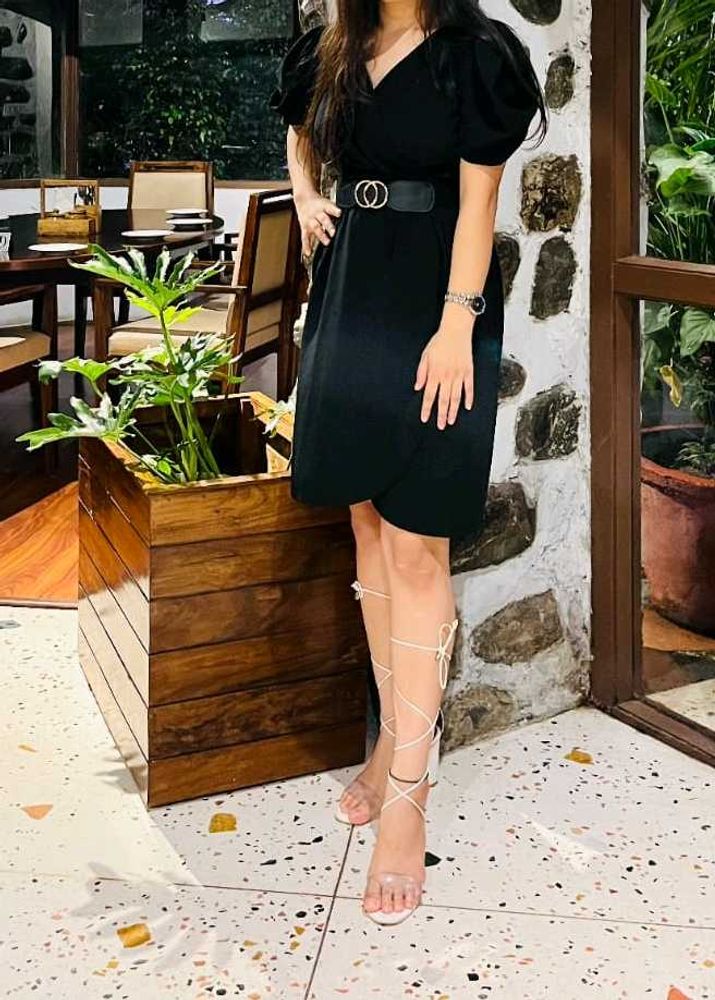 Chic Black Mini Dress