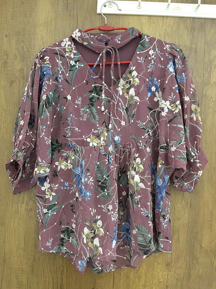 Embroidered Top