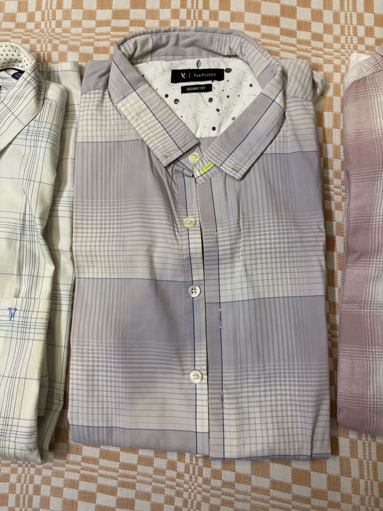 Vanhuesen Brand Formal Full Hands Shirt