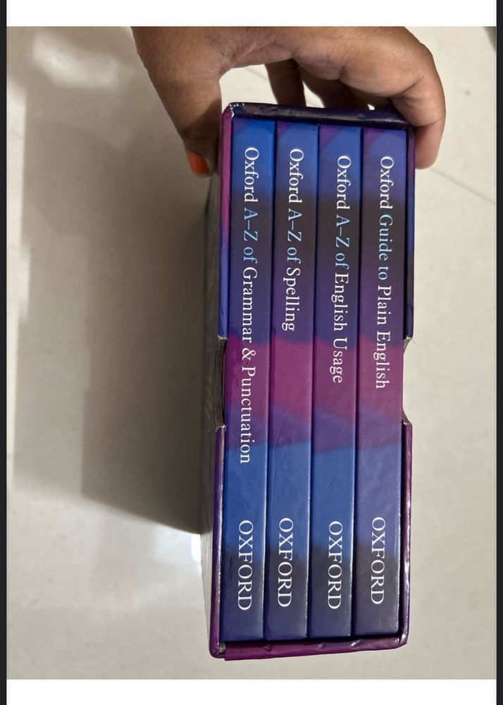 Oxford Dictionary- Set Of 4