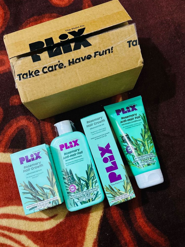 Original Plix Rosemary Hair Care Set