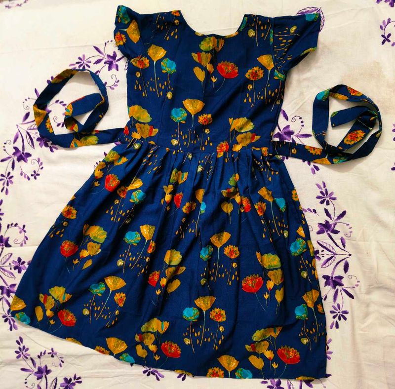 Floral Print Fit &amp; Flare Dress