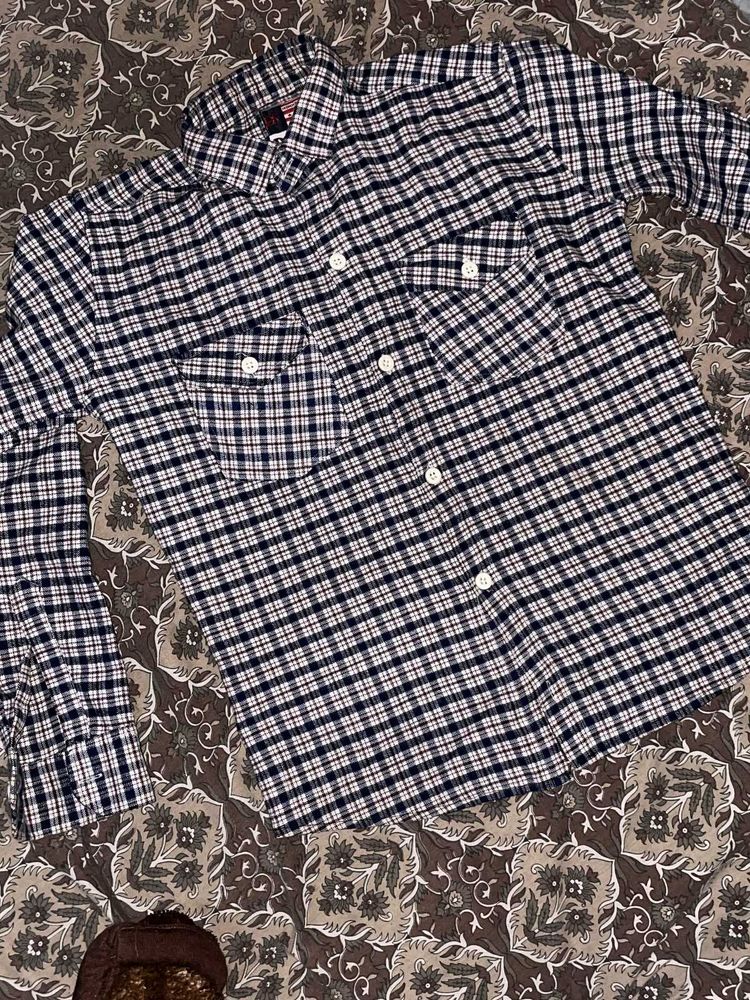 Classic Plaid Flannel Shirt