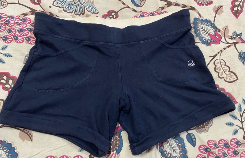 24 Hrs Live Sale 🔥Navy Blue Unisex Shorts