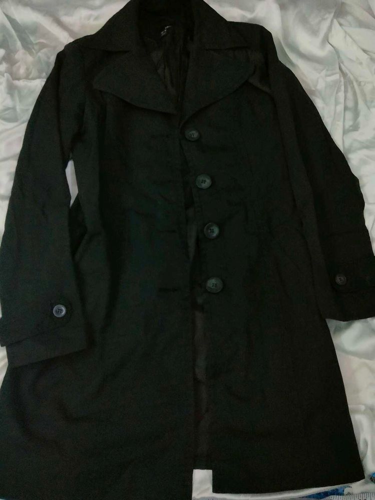 H&amp;M Classic Black Trench Coat