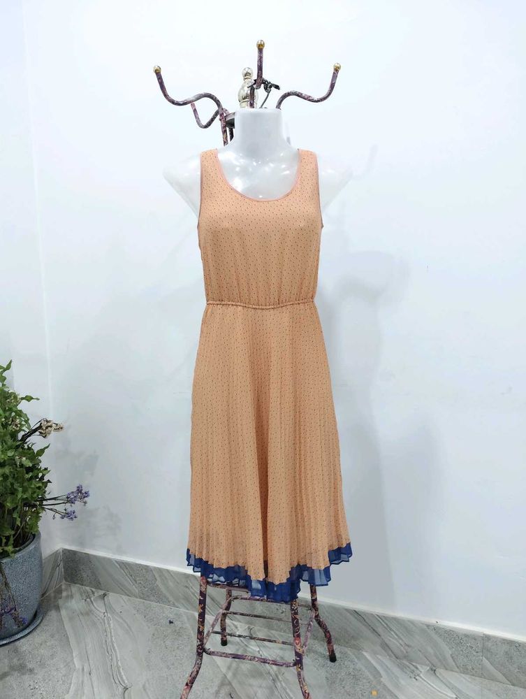 Printed Midi Dress