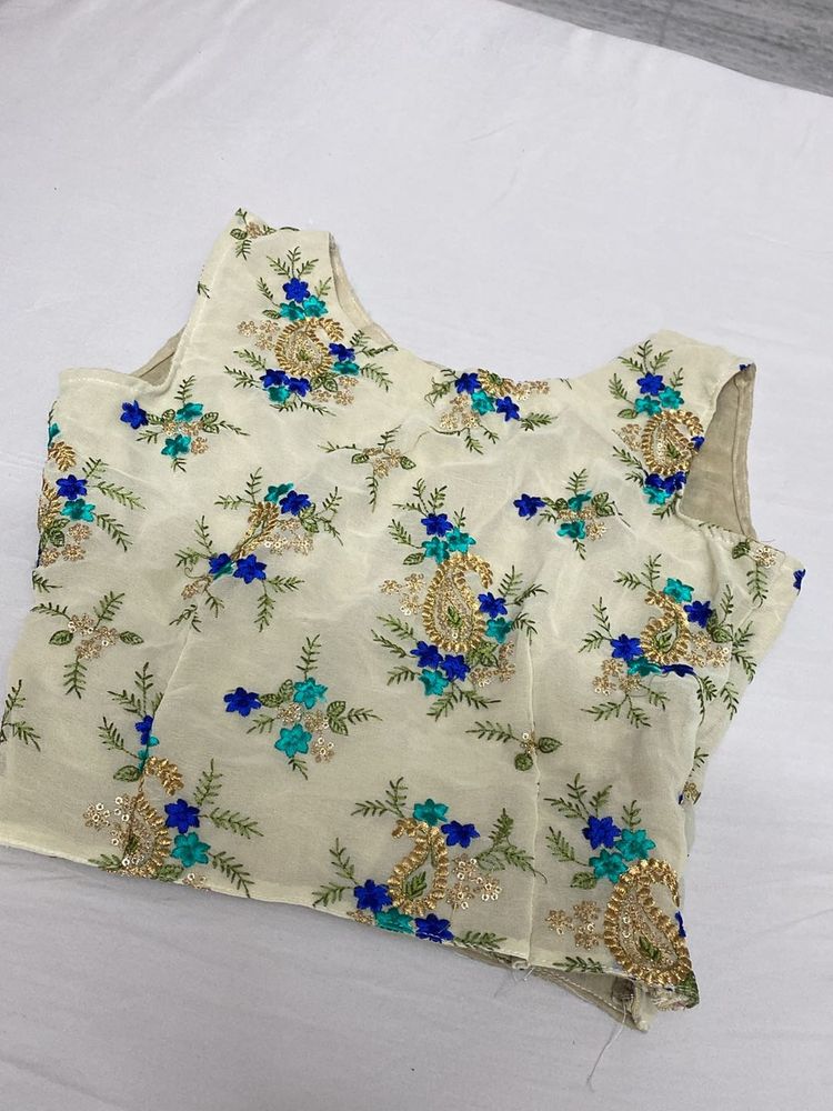 Blouse With Embroidery