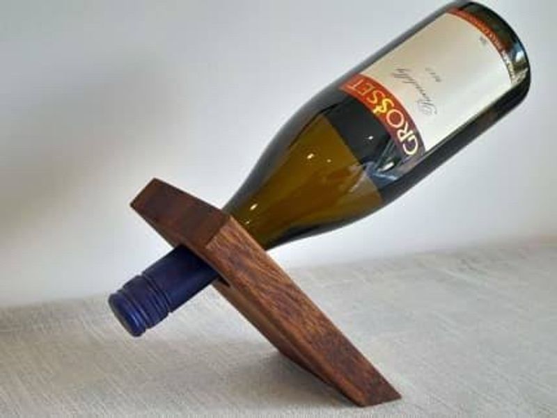 Interesting Wine Bottle Stand