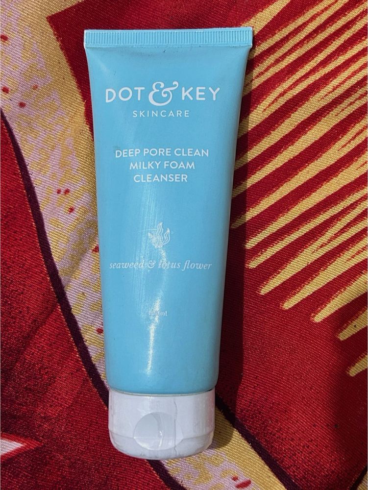DOT&amp;KEYSKINCAREDEEP PORE CLEANMILKY FOAM CLEANSER