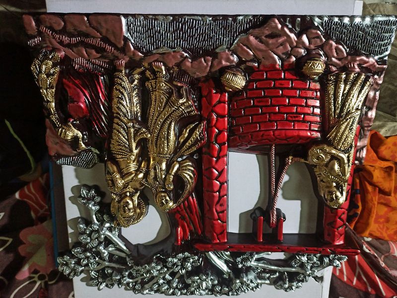 Wall Hanging  Radha Krishna Scenery