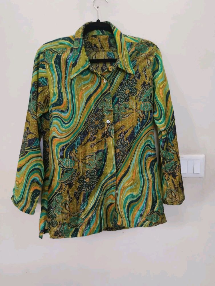 Beautiful Multicolored Shirt For Women