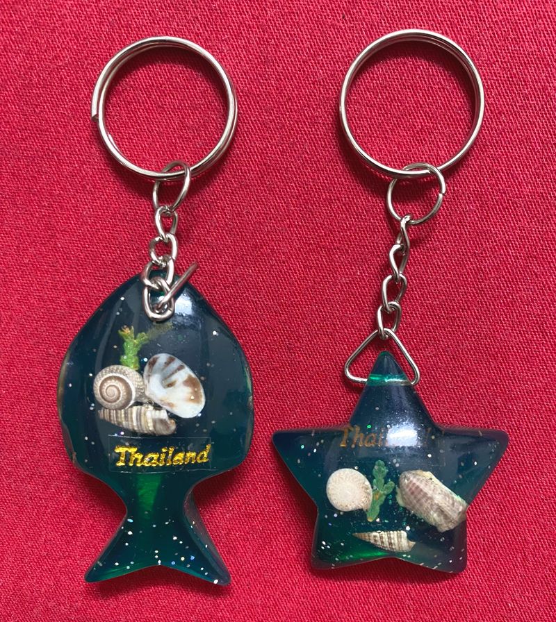 Thailand Keychain Set Of 2