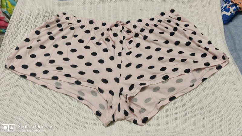 Polka Dot Lounge Shorts