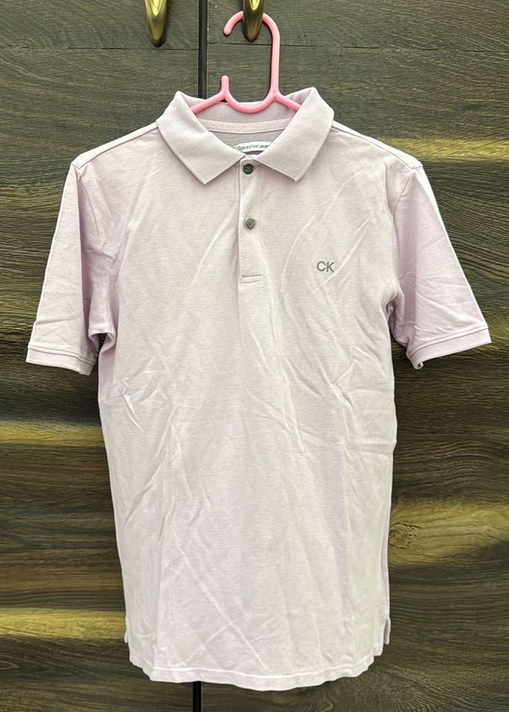 CK Lavender Polo Shirt