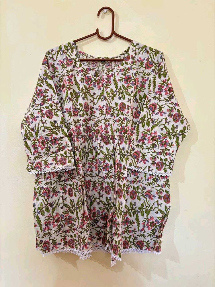 New Short Kurti Paplum Top