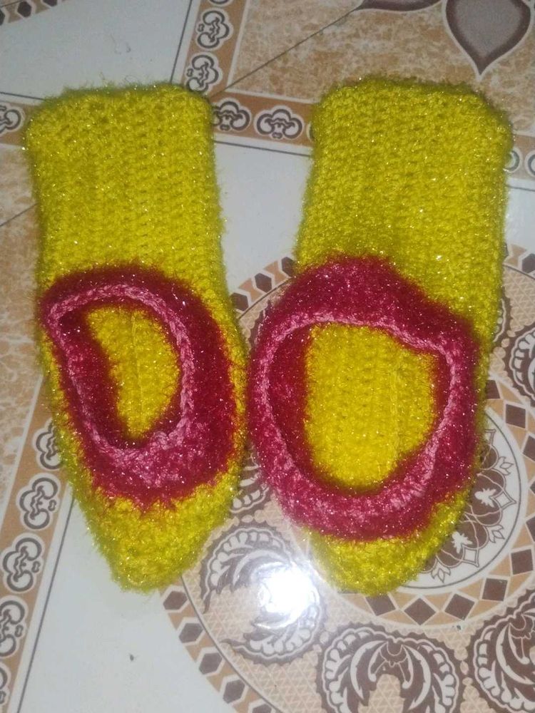 Handmade booties