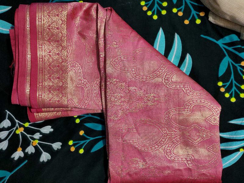 Elegant Pink Saree