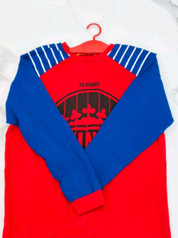 Red &amp; Blue Graphic Tee