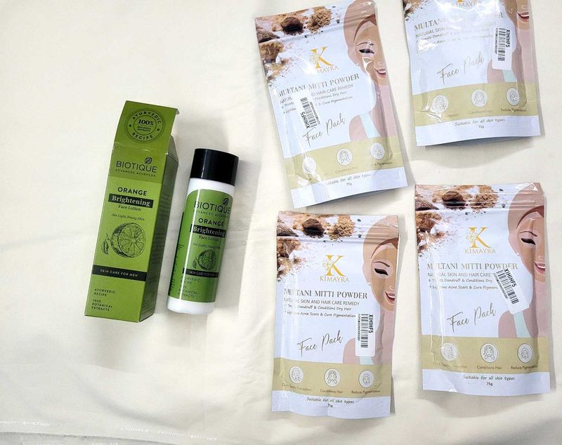 Biotique &amp; Kimayra Skincare Bundle