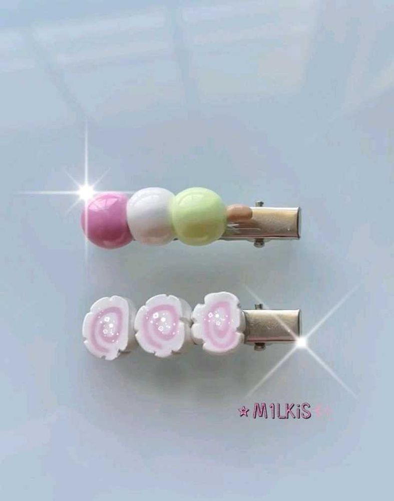 Cute Dango Hair Clips - Selected 5