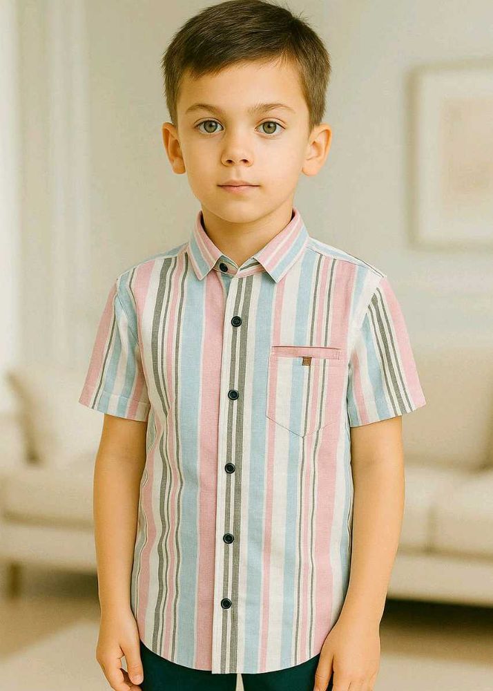 Striped Short-Sleeve Shirt