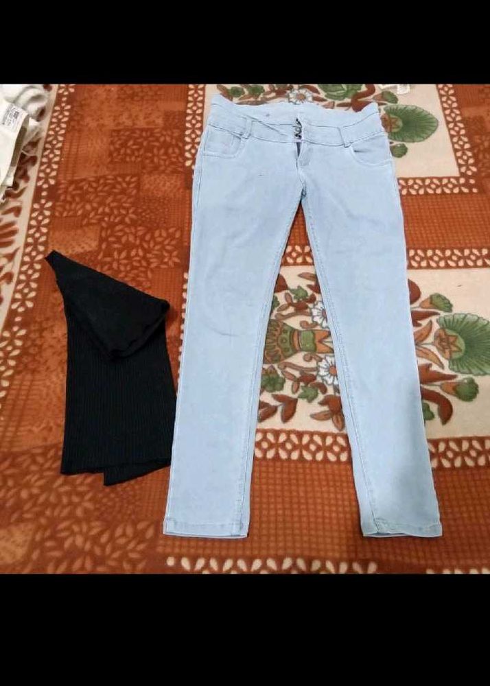 Light Blue Denim Jeans