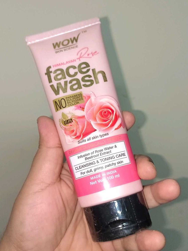 WOW Himalayan Rose Face Wash