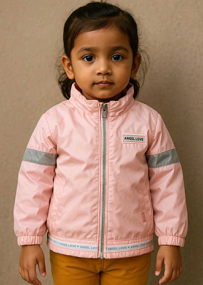 Kids Pink Winter Jacket – Size 3/4 years