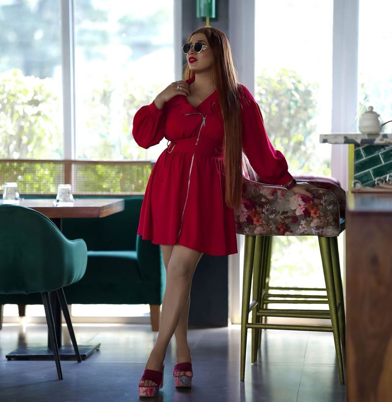 Red Hot Mini Dress