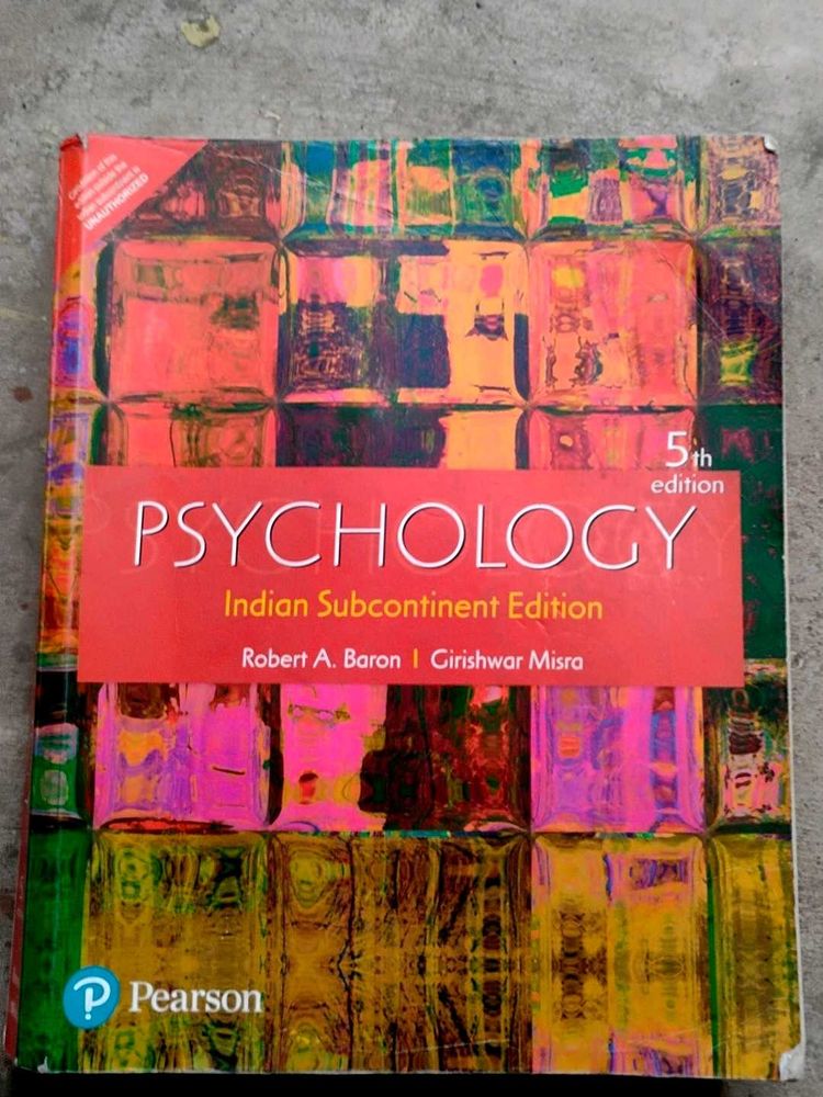 Psychology Book - 5th Edition