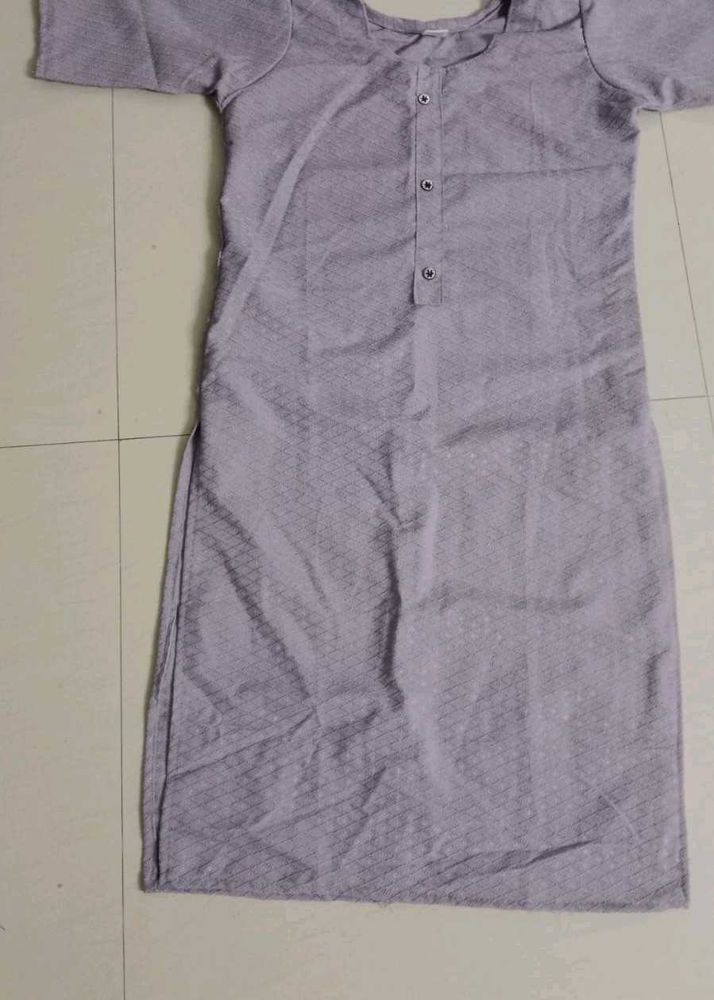 Elegant Purple Kurta