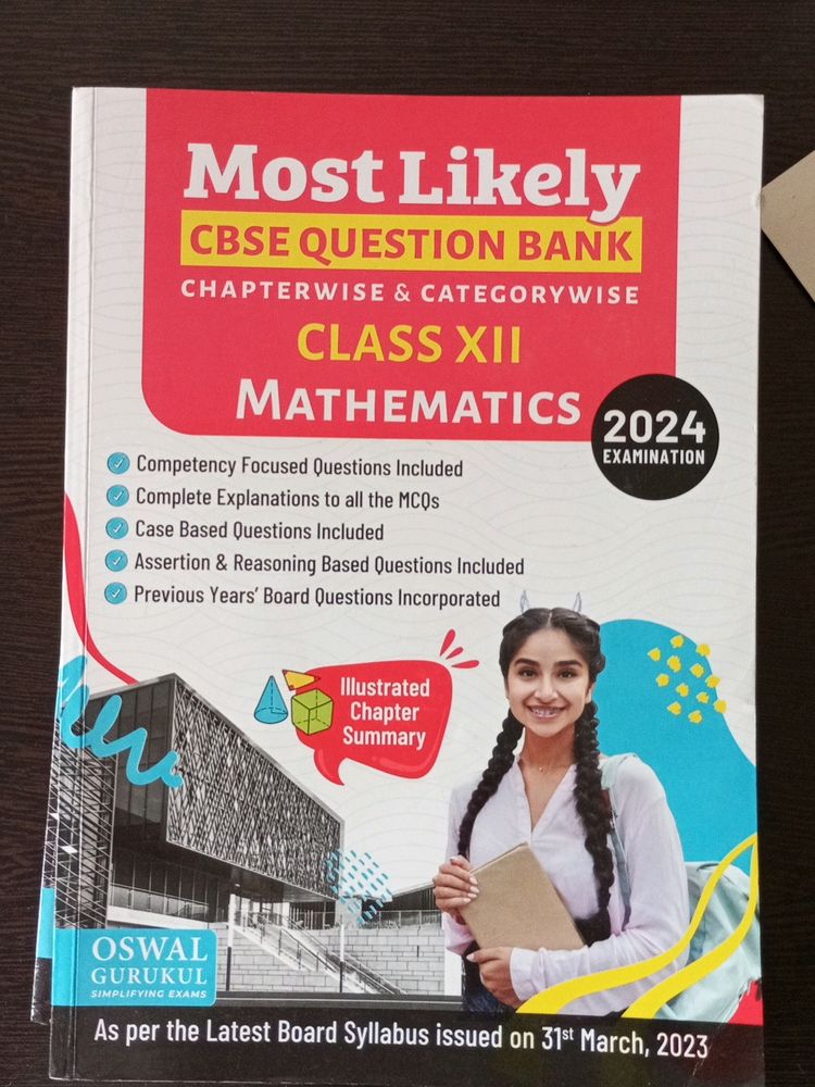 Class 12 Oswal Maths Cbse Question Bank